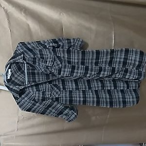 Charlotte Ruse Size M Black and Grey plaid